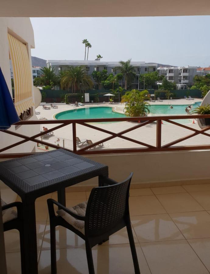 Large Studio Apartment With Lovely Terrace And Wifi Лос Кристианос Экстерьер фото